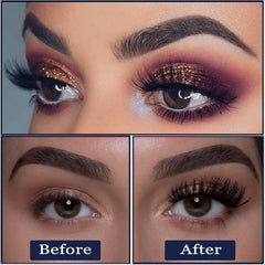 7C SEVENCROWN reusable lashes case protects lashes between uses.