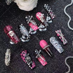 Sevgob packaging crystal box includes nail glue and tools for mani prep