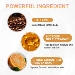 SEWOG B Flat Belly Cream application on the stomach moisturizes and smooths skin