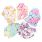 Sewroro 500pc assorted cotton balls for crafts and decor.
