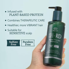SH-RD Nutra-Therapy Shampoo ingredients rosemary symbolizing lasting hydration for hair.