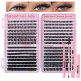 ShangPuYun 640-piece lash kit setup for at-home dramatic volume and control.