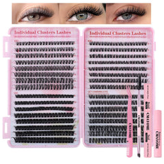 ShangPuYun 640-piece lash kit setup for at-home dramatic volume and control.