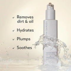 SHANI DARDEN cleansing serum pump in a convenient dispenser