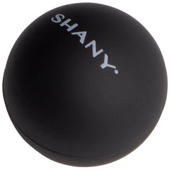 Close-up of SHANY Lip Balm Sphere showing a shea butter-rich formula for smoothing lips.