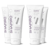 Shapiro MD Hair Growth Experts shampoo bottle with clear label for daily use.