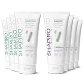 Shapiro MD Hair Growth Experts shampoo bottle highlighting DHT-fighting formula for thinning hair