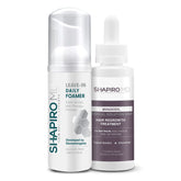 Shapiro MD Womens Travel Kit Leave-In Foamer for fuller-looking hair.