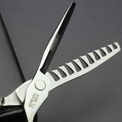 SHARONDS professional scissors muffler design reduces noise during trimming