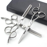 SHARONDS rose-pattern scissors with long 7-inch blade for precision trimming