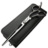 SHARONDS rose-pattern hair scissors for precise cuts with stylish flair
