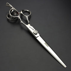 SHARONDS seven-inch professional scissors for versatile wet or dry haircuts