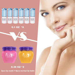 SHE LOVES lip mask night therapy applied before bed for smooth lips next morning
