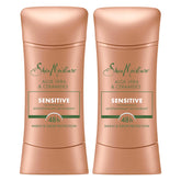 SheaMoisture antiperspirant stick with Aloe Vera packaging close-up for sensitive skin
