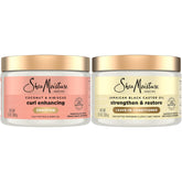Sheamoisture Coconut Hibiscus Curl Enhancing Smoothie bottle for defined, hydrated curls.