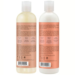 SheaMoisture Coconut Hibiscus lotion pump highlights fast absorbing hydration