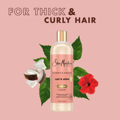SheaMoisture Coconut Hibiscus Shampoo demonstrates frizz-free styling in humidity