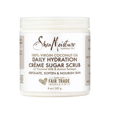 Sheamoisture Daily Hydration Creme Sugar Scrub bottle delivering hydration