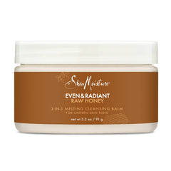 SheaMoisture Even and Radiant cleansing balm packaging for daily cleansing
