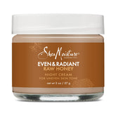 SheaMoisture Even and Radiant night cream bottle delivering overnight hydration for melanin-rich skin