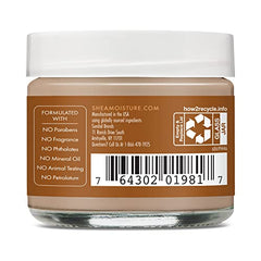 SheaMoisture Even and Radiant night cream jar highlighting creamy texture for smooth morning skin