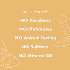 Papaya and vitamin C blend ingredients close-up