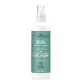 Sheamoisture Tea Tree and Borage 2in1 conditioner bottle closeup for detangling and hydration.