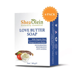 SheaOlein Love Butter Soap bar lather reveals rich daily hydration.