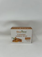 SheaOlein turmeric soap provides creamy lather for daily use