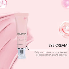 Sheghy eye care targets fine lines around the eyes for a smoother look.