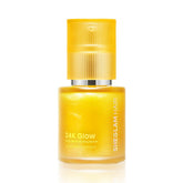 SHEGLAM 24K Glow Hair Oil Serum bottle close-up for glossy finish and protection.