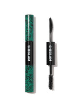 SHEGLAM 2 In 1 mascara with curved brush for lengthened, separated lashes.