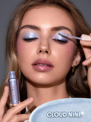 SHEGLAM Airglow Eye Tint on eyelid glides smoothly for comfortable application