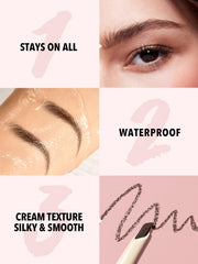 SHEGLAM Better Brows chocolate shade shows natural definition and versatility