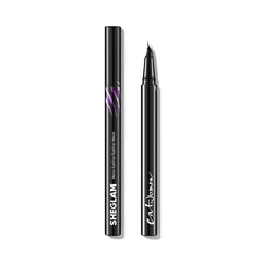 SHEGLAM CATWOMAN Meow Eyeliner curved pen for precise control during application.