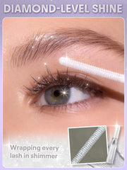 SHEGLAM Crystal Gaze wand close-up highlights precision bristle design for application