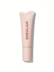 SHEGLAM Crystal Glaze lip gloss Vanilla Biscotti jar showing crystal shine and hydration