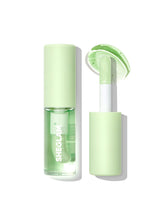 SHEGLAM Jelly Wow lip oil bottle in Green Apple Envy delivers a glossy shine