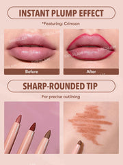 Misty Rose creamy matte finish on the lip line.