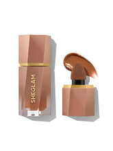 SHEGLAM Sun Beam Shimmer Bronzer Mud Pie open compact shows creamy texture for glow