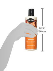 ShiKai shower gel lather close-up showing rich texture for gentle cleansing
