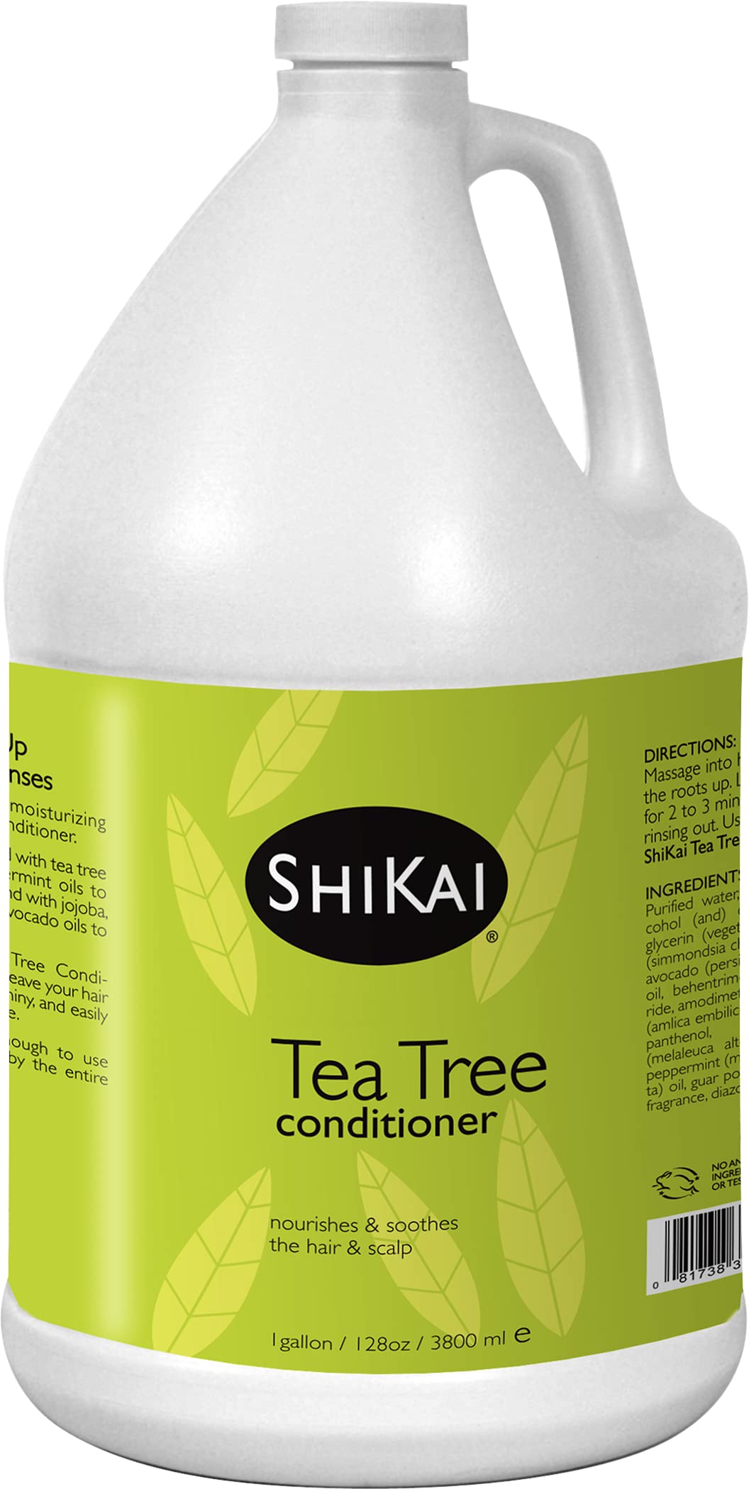 ShiKai Tea Tree Conditioner 1gal bottle promotes refreshed scalp and silky hair
