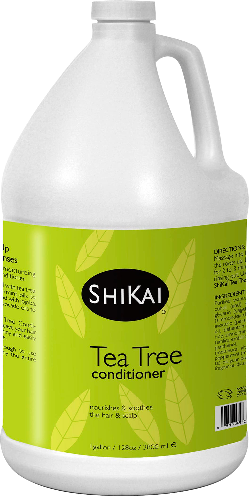 ShiKai Tea Tree Conditioner 1gal bottle promotes refreshed scalp and silky hair
