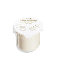 Shiseido Future Solution LX refill jar with SPF 30 for daily hydration and protection