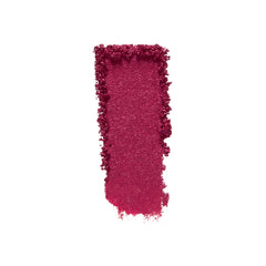 Shiseido POP PowderGel Eye Shadow Doki-Doki Red 18 blended with crease-free precision.