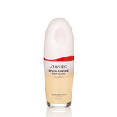 Shiseido RevitalEssence Skin Glow Foundation bottle with glow finish and SPF 30