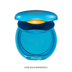 Shiseido SuperVeil-UV 360 technology illustration suggesting lasting protection and matte look.
