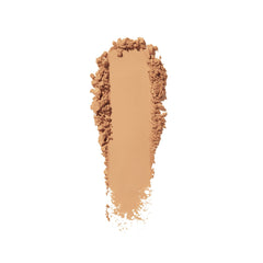 Shiseido Synchro Skin powder compact open to reveal texture and even tone.