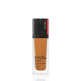 Shiseido Synchro Skin foundation Cedar 430 bottle front for all-day wear