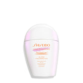 Shiseido Urban Environment sunscreen bottle with lightweight texture and SPF 42 protection
